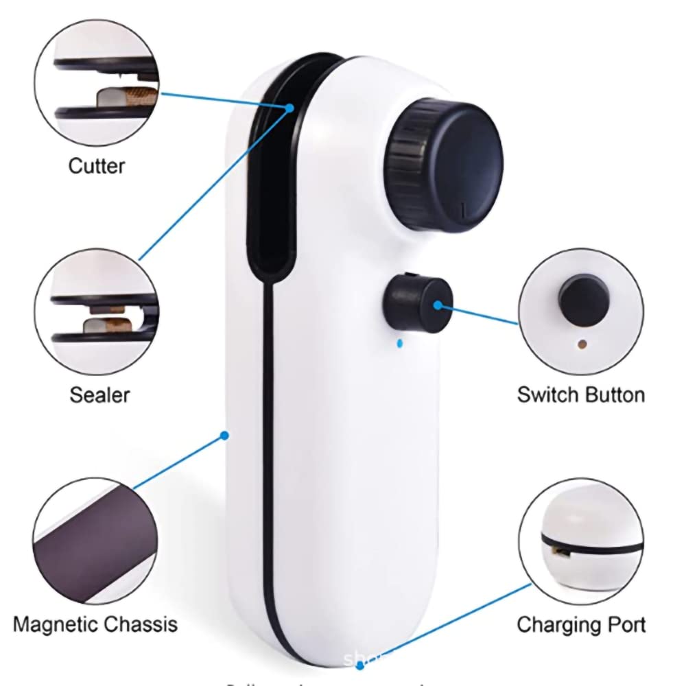 2-in-1 USB Mini Bag Sealer for Food and Snacks