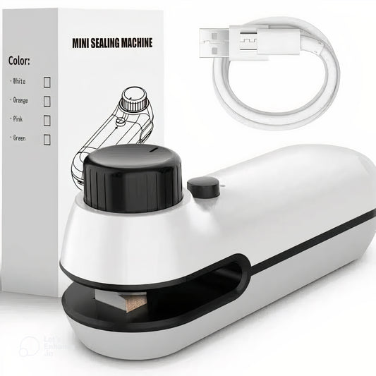 2-in-1 USB Mini Bag Sealer for Food and Snacks